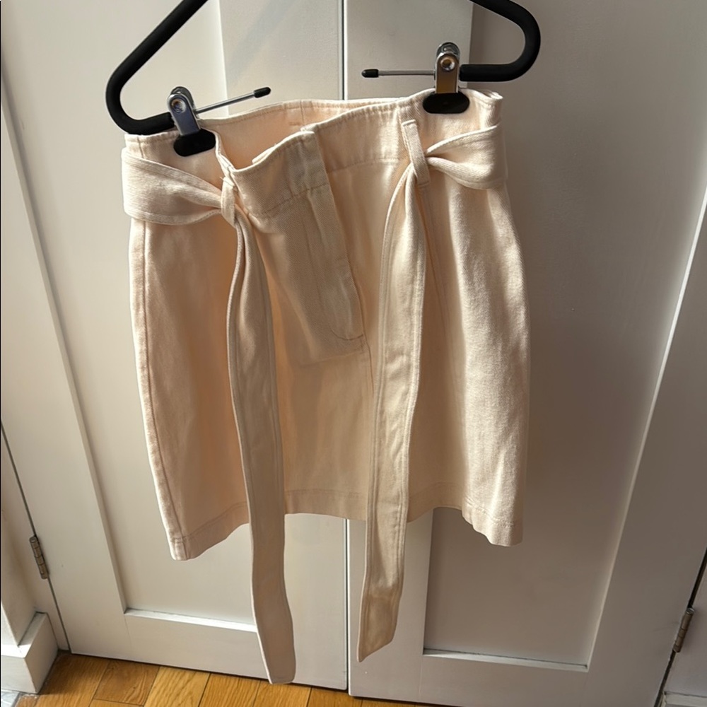 Parker Cream Mini Skirt